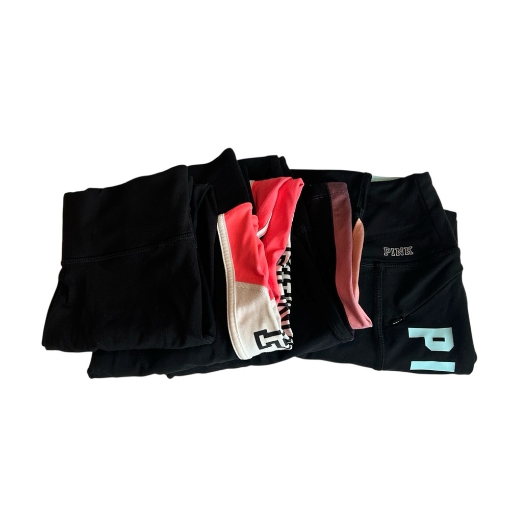 Bundle of Four Victoria’s Secret Pink Ultimate Leggings – Size XS